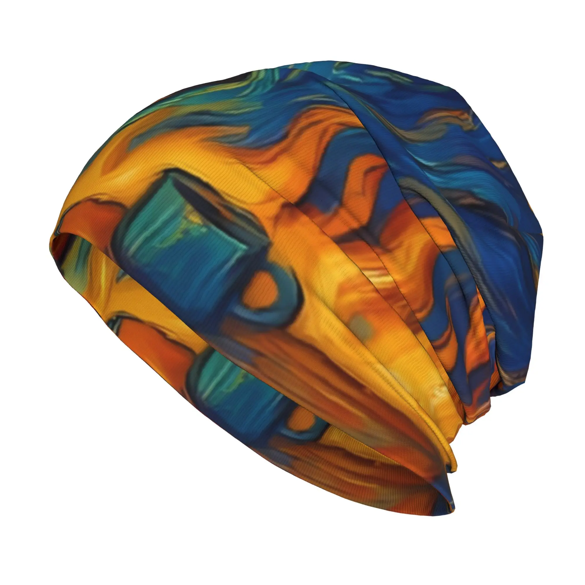 Meme Van Gogh Starry Night Inspired Autumn Spring Caps This Is Fine Dog Beanies Ski Caps Soft Bonnet Hats Skullies & Beanies Hat