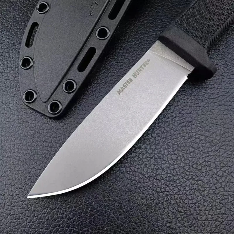 Cold 36CB Master Hunter Fixed 8Cr13Mov Blade Knife Nylon Fiberglass Handle Outdoor Camping Tactical Knives with Secure-Ex Sheath