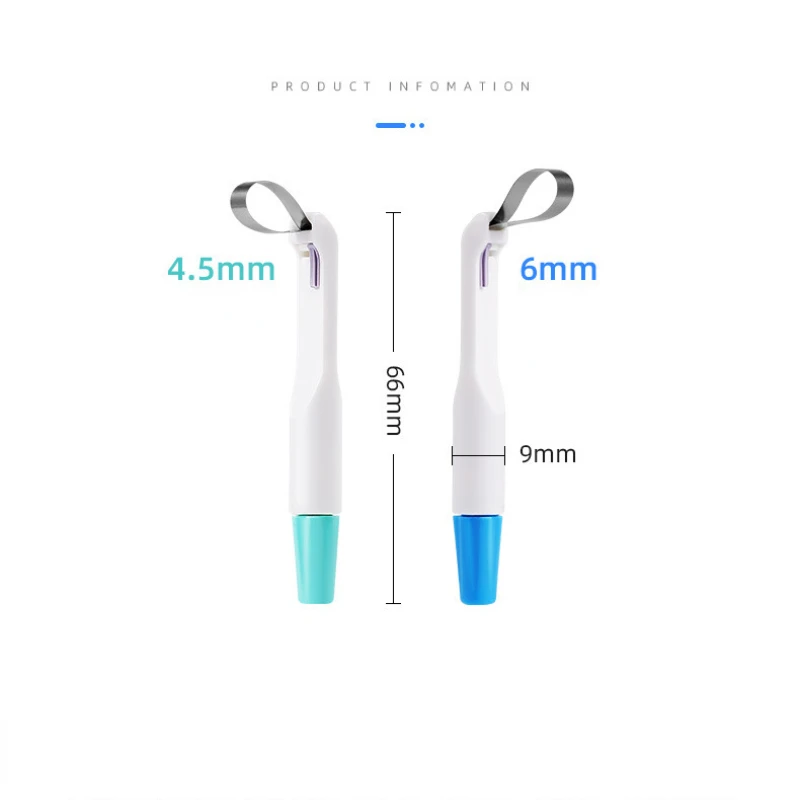 Aço inoxidável Matrix Dental Band Matrice, Sistema de Anel Ajustável, Padrão e Curvo, Separação Pré-Formada, 4.5mm, 6mm