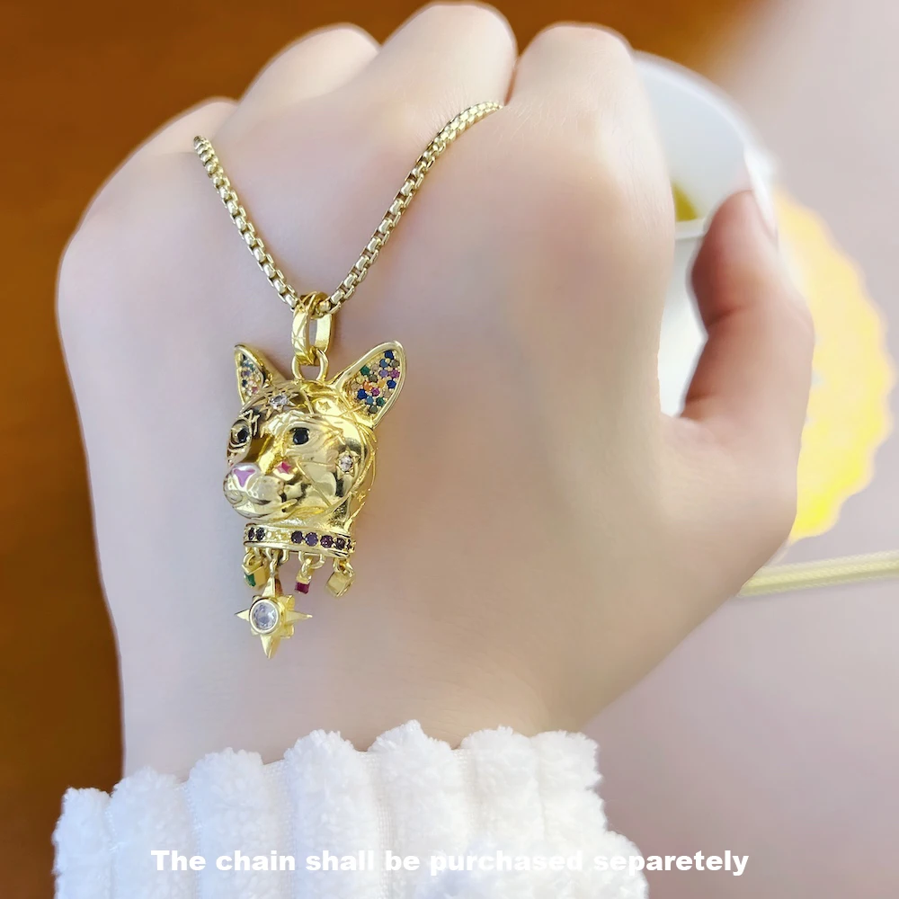 Magic Cosmic Cat Pendant Brand New Fine Jewelry Bijoux Accessories 925 Sterling Silver Gift For Woman