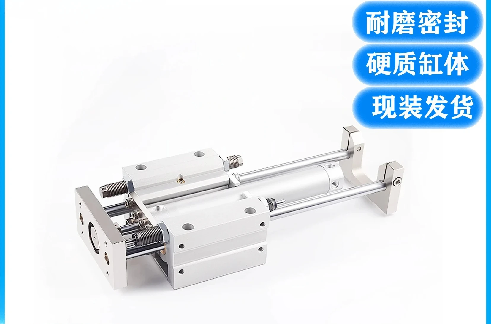 Mini guide rod bearing cylinder