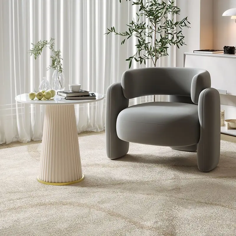 كريم الرياح شرفة أريكة واحدة صالون الأظافر صالون تجميل الاستقبال صالة منطقة التفاوض كرسي أريكة أثاث غرفة المعيشة الأرائك