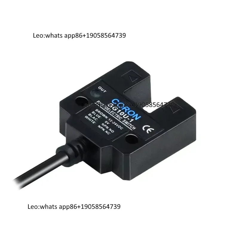 GG10U-1 Micro Slot Optical Sensor NPN LED Distance Photoelectric Detection with Reliable Markings Color Coded