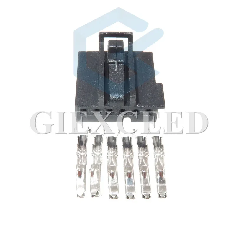 

2 Sets 6 Pin 1-969508-2 Car Connector Electrical Wire Cable Socket Female Auto AC Assembly Plug With Terminals