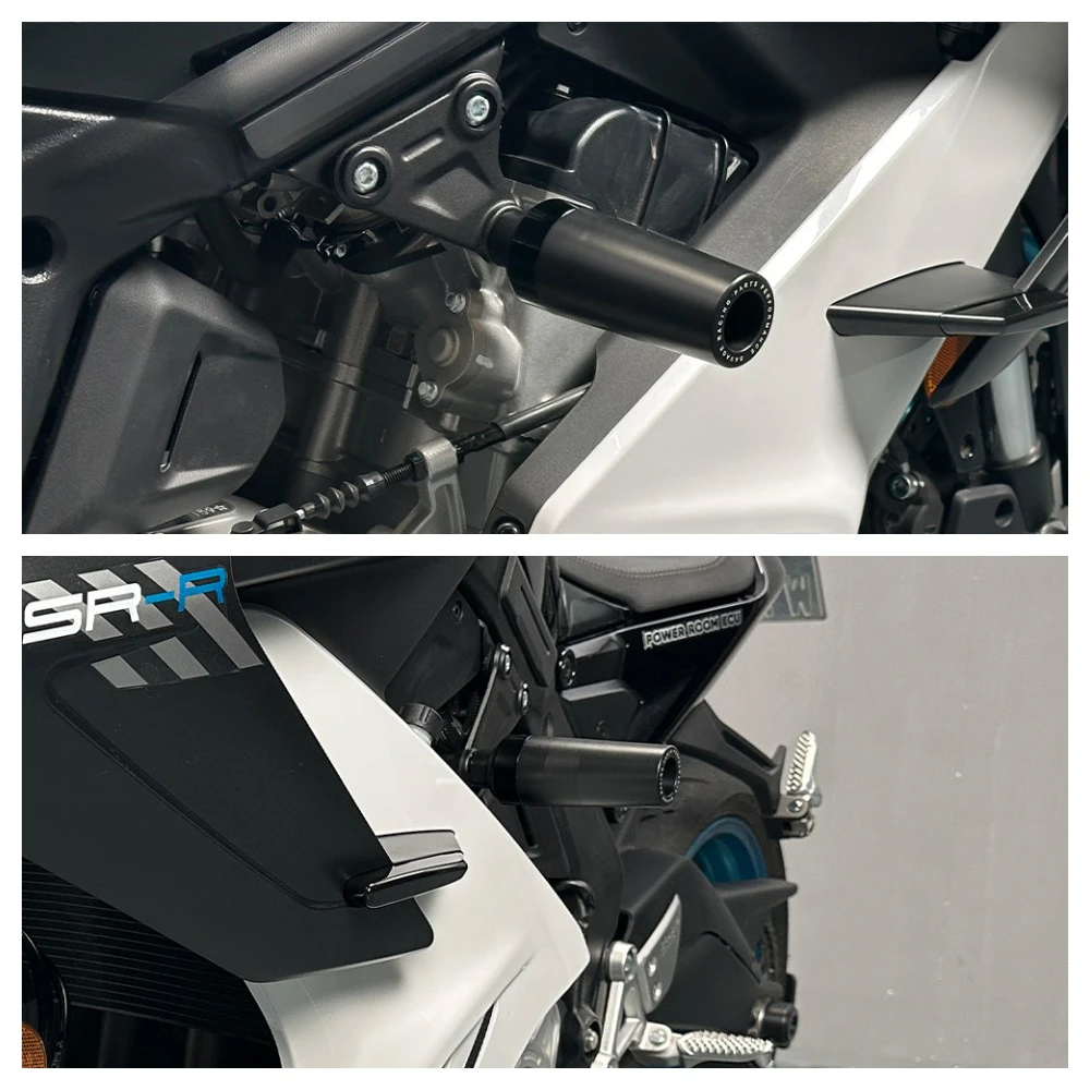 For CFMOTO 675SS 675SR 675SR-R 675NK 675 SS/SR/SR-R/NK Frame Sliders Guard Wheel Axle Fork Slider Guard Swingarm Spools Sliders