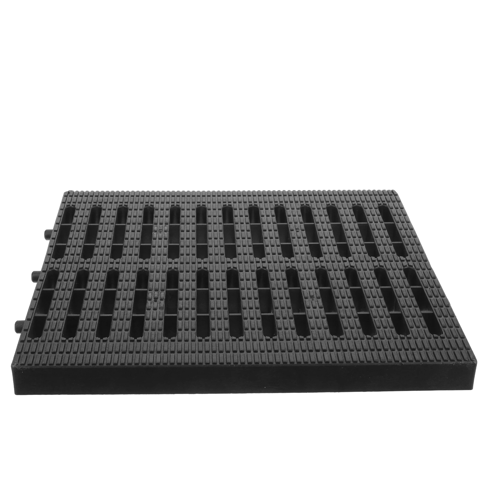 

Plastic Drainage Grate 25x30x2.5cm Black Kitchen Sewer Trench Channel Outdoor French Garage System