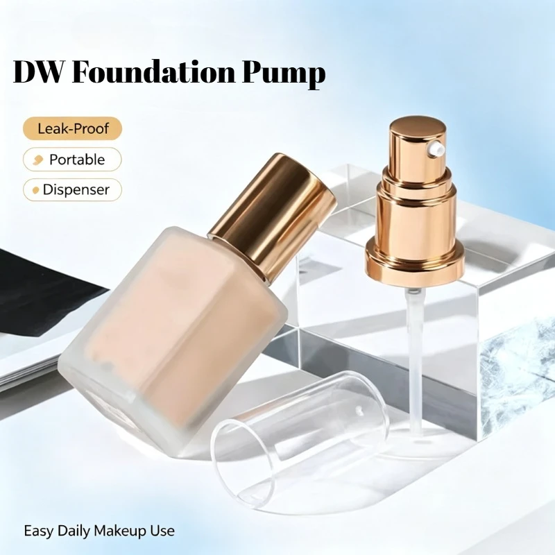 2026 Ersatz-Foundation-Pumpe 1/3 Stück für Estee Lauder Double Wear 30ml, auslaufsicherer tragbarer Make-up-Spender mit Druckkopf