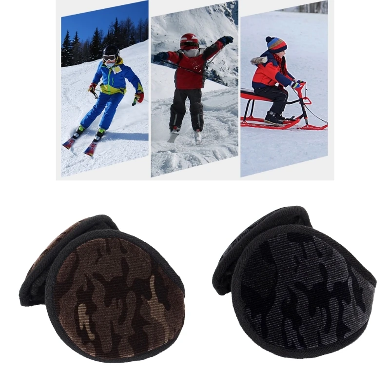 Portable Ear Warmers Snowboarding Ear Muffs Cold Weather Insulated Outdoor for Men and Children of All Ages