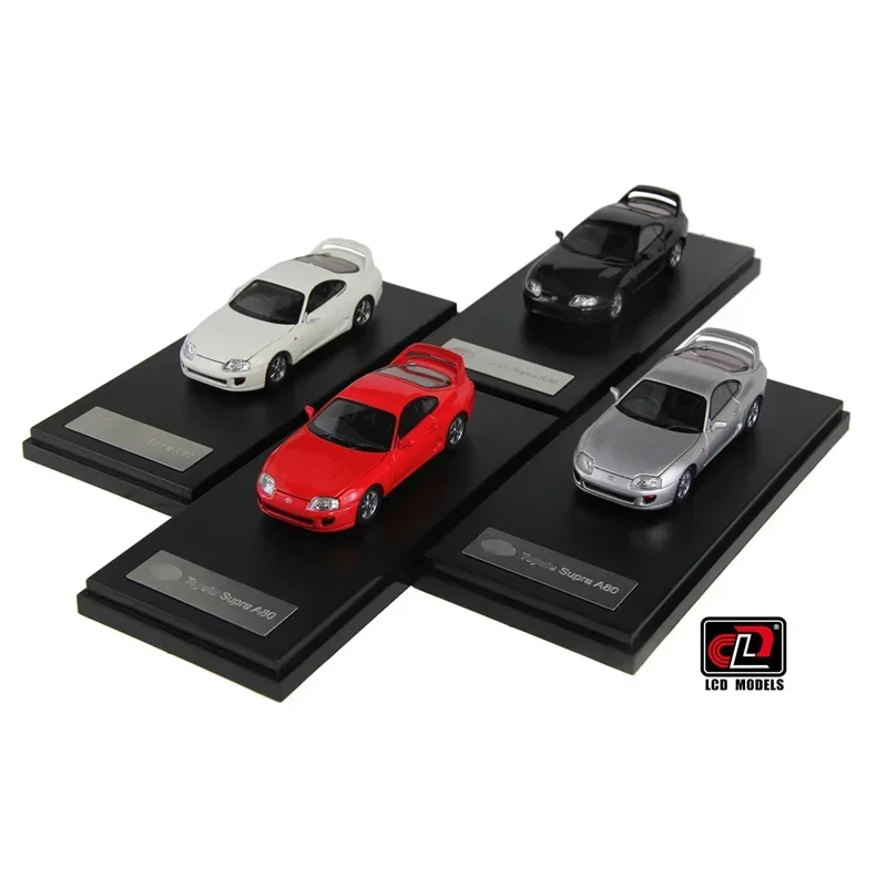 LCD 1:64 Supra Mk4 A80 غطاء السيارة قابل للفتح دييكاست نموذج سيارة