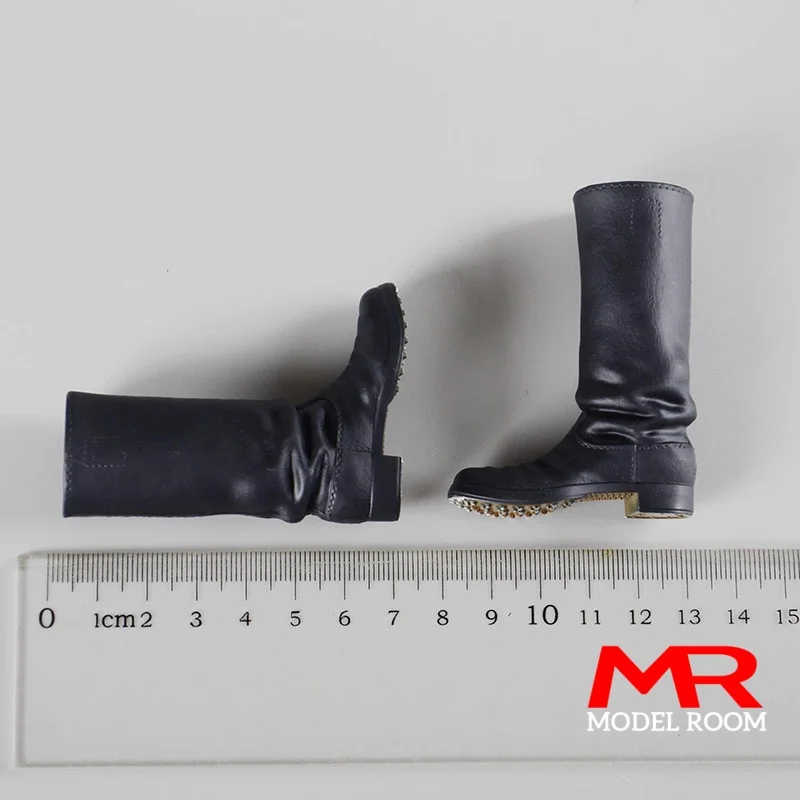 BRUIN ART 1/6 Schaal Mannelijke Marching Laarzen Lange Laarzen Holle Schoenen Model Fit 12 ''Soldaat Action Figure Body poppen