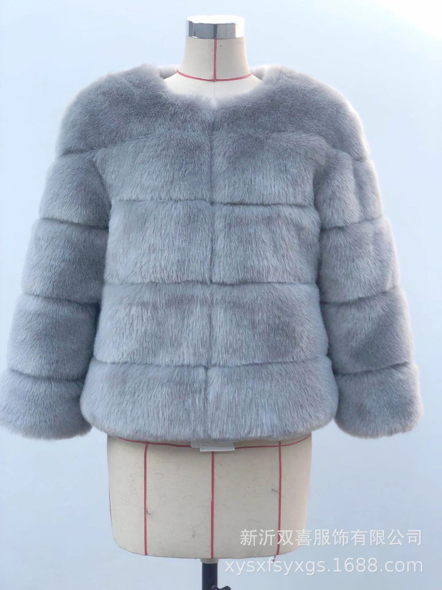 Inverno manica lunga scollo a V cappotto di pelliccia sintetica donna stile corto capispalla di pelliccia elegante cappotto di pelliccia del capo di nozze soprabito 2024