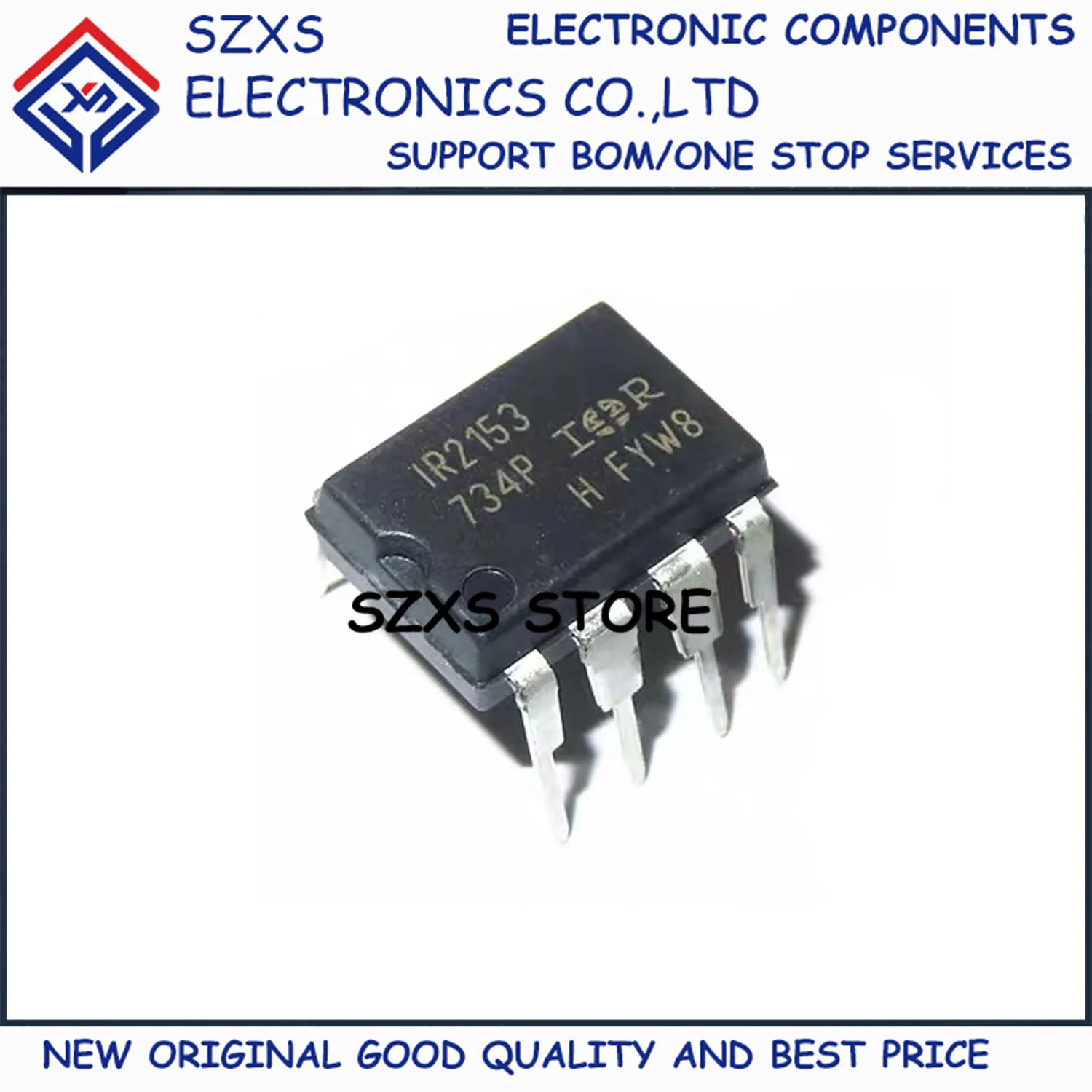 Новый оригинальный 10 шт. IR2153 IR2153PBF DIP-8 600 В самовыравнивающийся полумостовой драйвер ворот микросхема в наличии хорошее качество