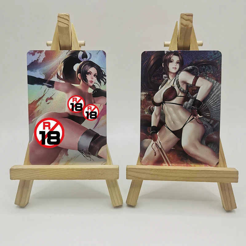 In Stock 1Pcs/set Sexy Anime Girl Card Fatal Fury The King of Fighters Mai Shiranui Sexy Lingerie Game Collection Card Xmas Gift