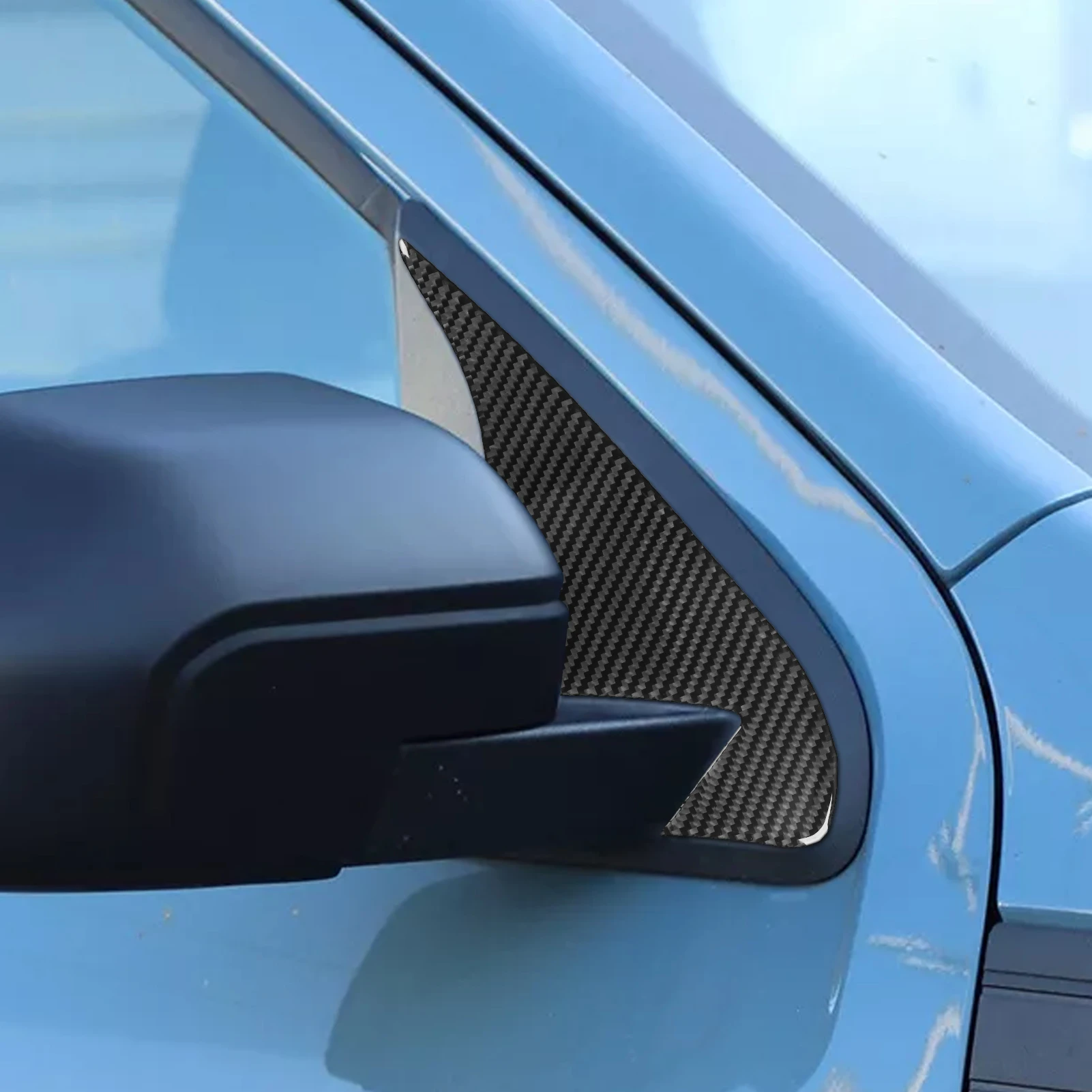 

Для Ford Maverick 2022 2023 2024 2025 из углеродного волокна, внешняя дверная панель, декоративная крышка, автомобильные аксессуары, декоративная наклейка