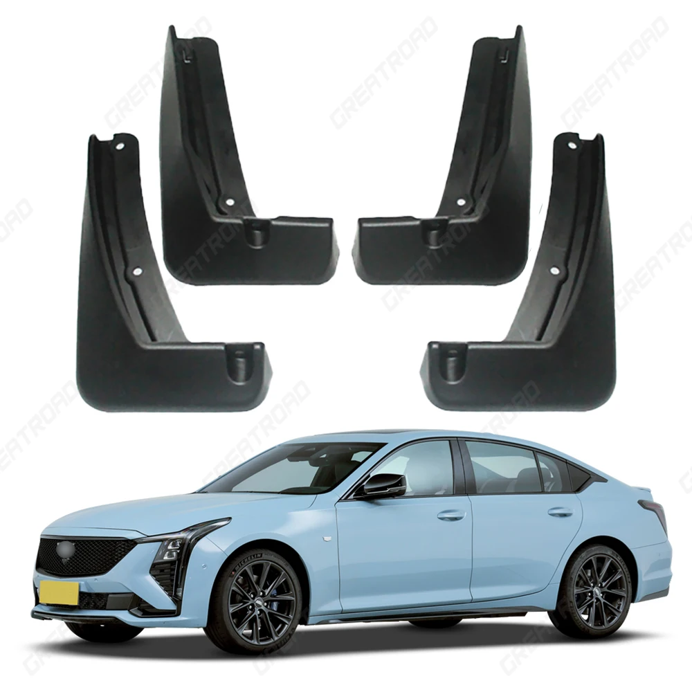 For Cadillac CT5 2020 2021 2022 2023 2024 2025 Fender Mudflaps Splash Guards Mudguards Mud Flaps car Accessories