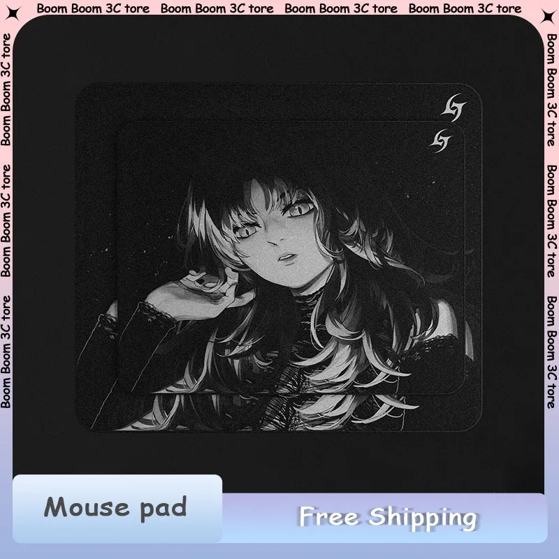 

Aimstar Gentian V2 Mousepad Smooth Original Anime Girl 4mm Non-Slip E-sports Games Mousepad Custom for Valorant CSGO FPS Gamer