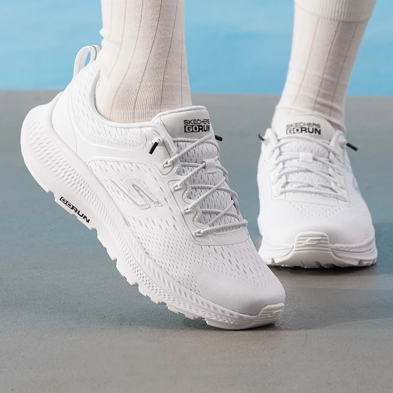 Skechers Women's Shoes Original Lightweight Fashionable Wear-Resistant Non-Slip New Fitness Training Outdoor Sports Running Shoes 128638-Wbk-5