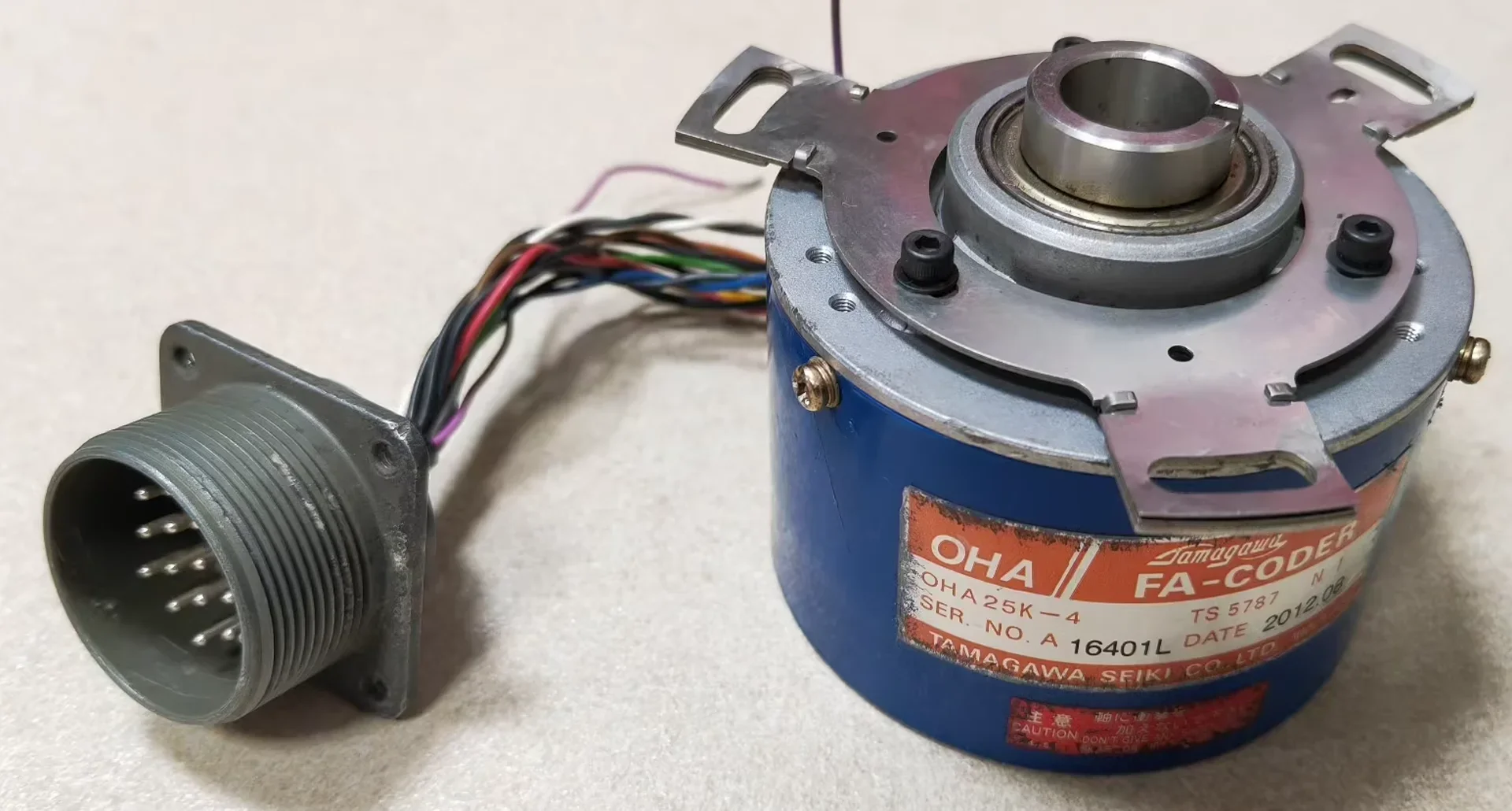 

OHA 25K-4 TS 5787 N1 Encoder，HA43NC-S Used Engine，tested and found to be in good working order