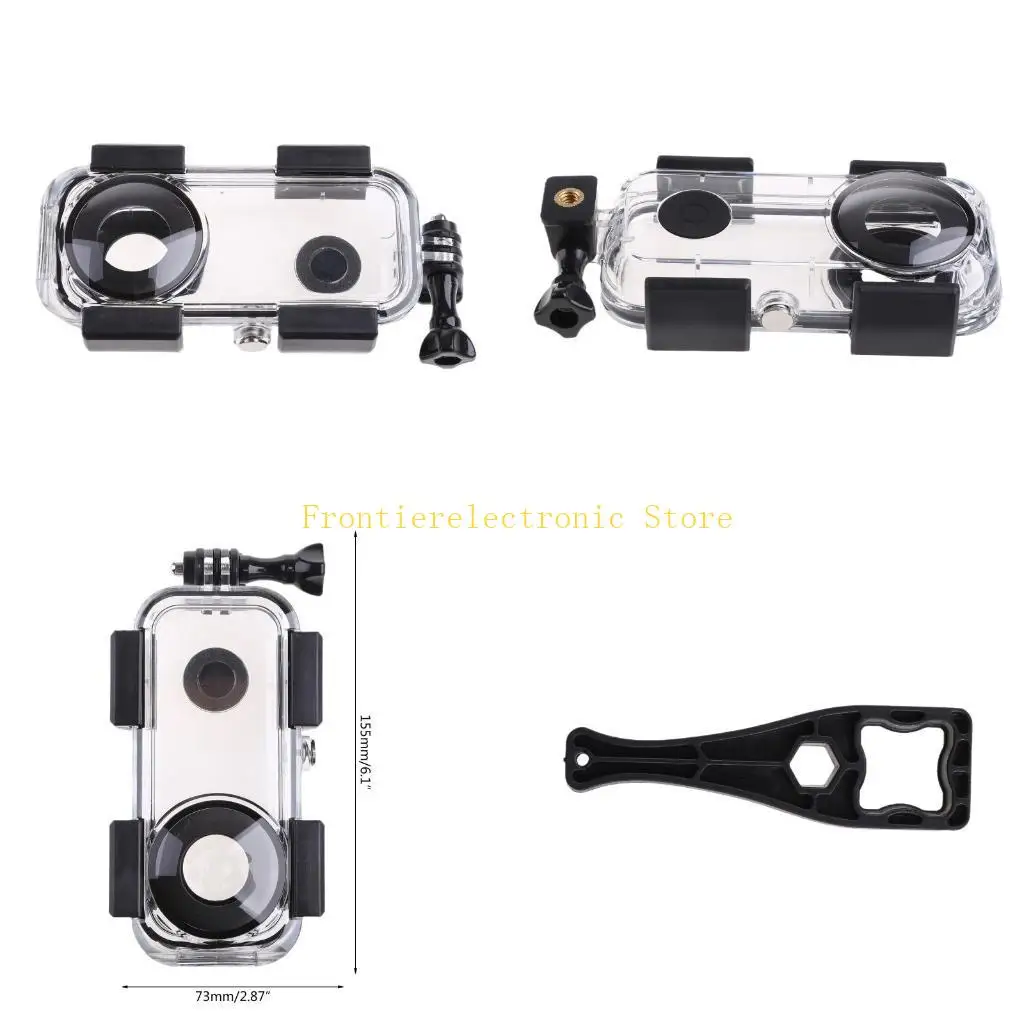 

G8DB 30m/98ft Waterproof Housing Diving Protective Cover Underwater for Shell for 360 Panoramic Camera