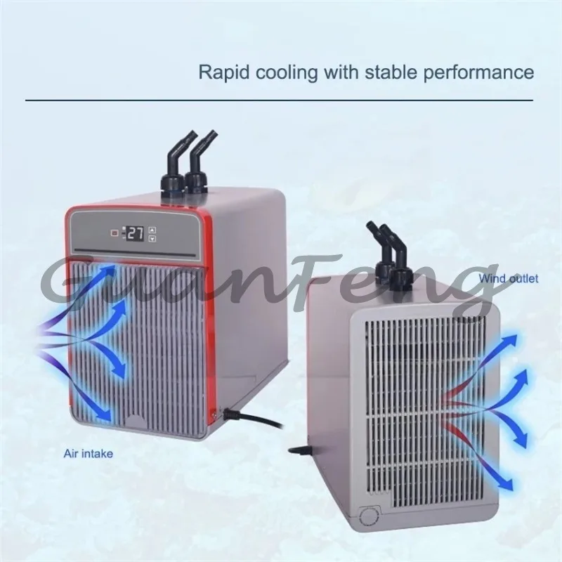 Constant temperature refrigerator Marine water tank Chiller 220v~ 50Hz 150w 160L
