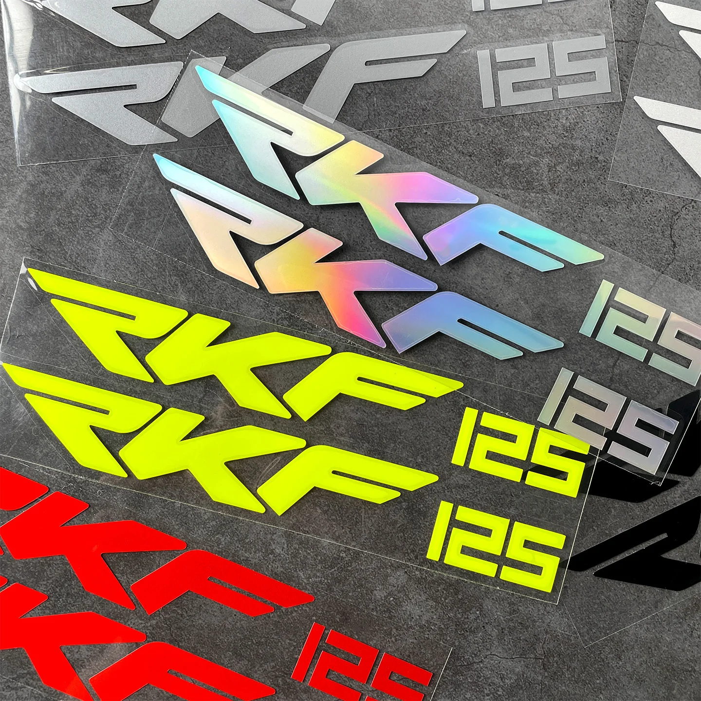 2Pcs/1set Waterproof Motorcycle Decals for Keeway RKF125 - Fork Shock Absorber & Body Stickers, Vinyl Accessories view 5