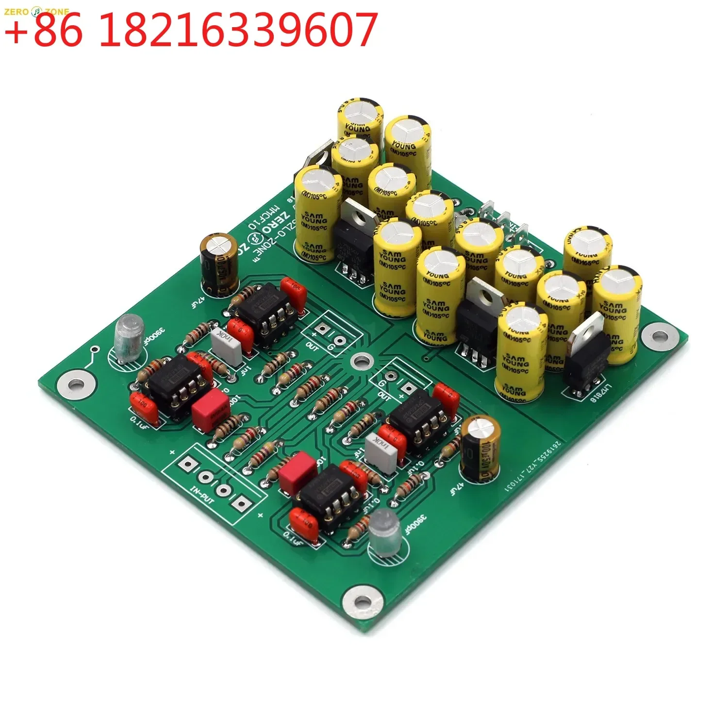 MMCF10 Hifi LP Phonograph MM Amplifier Kit / RIAA Phono Preamplifier Board / Phono Amplifier PCB