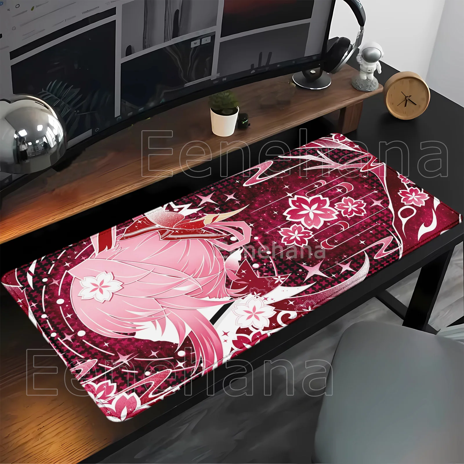 

Evanescia Honkai Star Rail HSR Mouse Pad XXL Keyboard Gaming HD Printing esport Mousepad office Computer Anime overlock Desk Mat