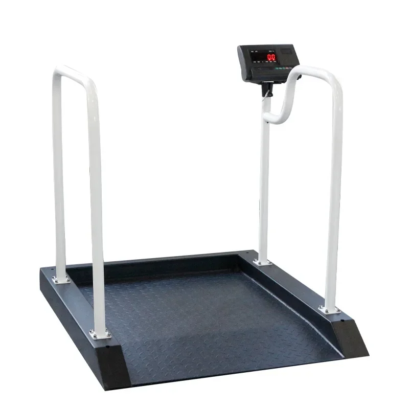 

Wheelchair Electronic Scale Weight Scale Special Scale for Dialysis Room Weighing Physical Examination Rehabilitation Scale