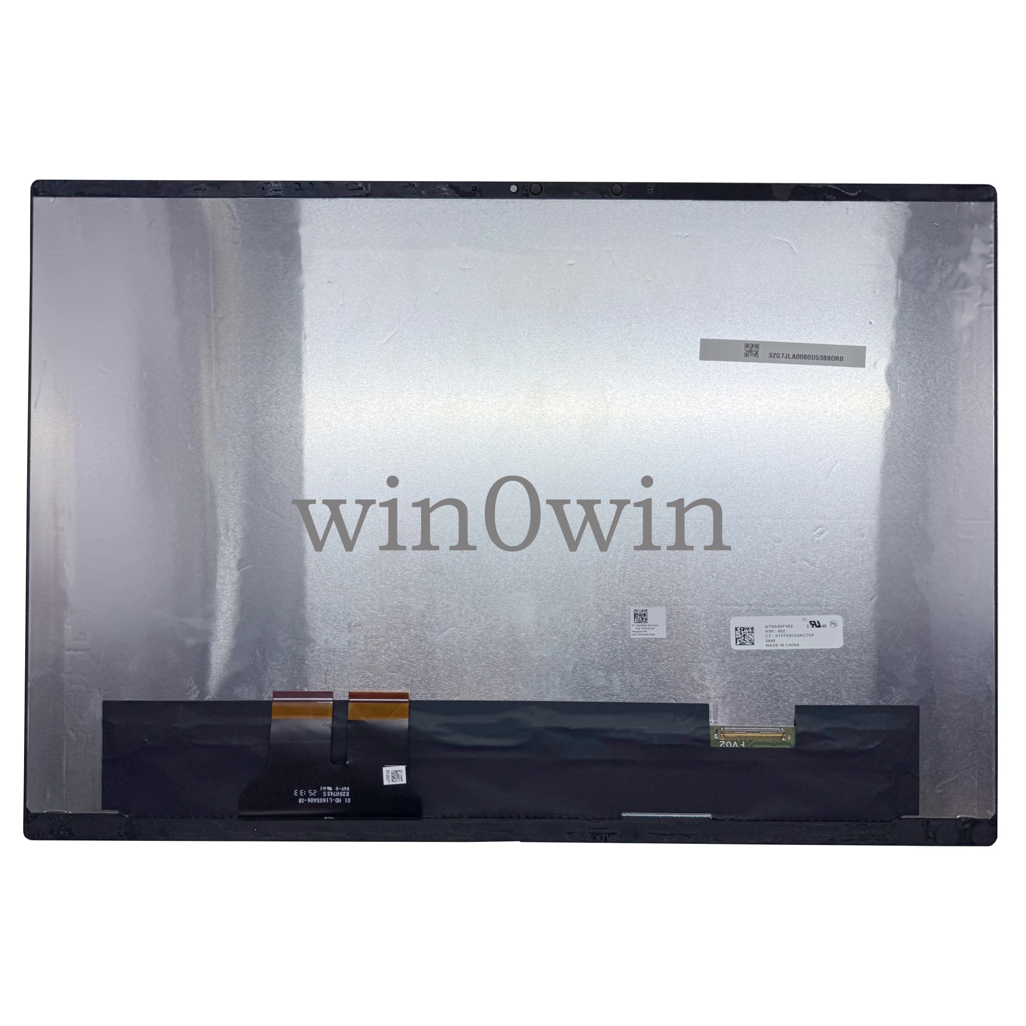 ATNA60FV02 16.0 Inch For HP OLED Laptop Matrix LCD Touch Screen Assembly