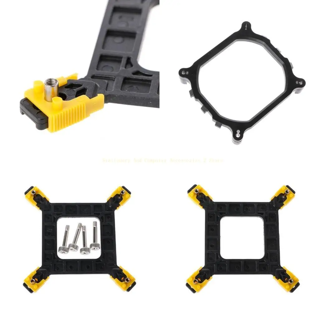 

ПК CPU CPU Mounting Crack Derting Doster Dopplate набор заднего пластина для LGA 115X/1366/2011