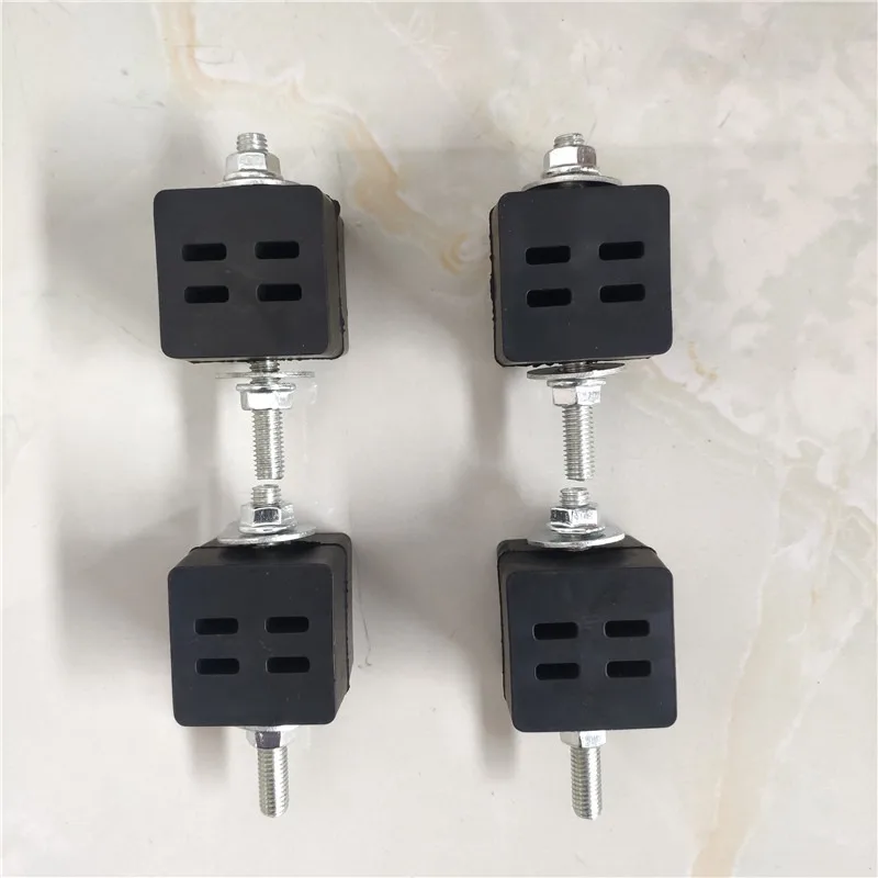 For Square Rubber Vibration Damper Mount Shock Absorber for Generator Engine