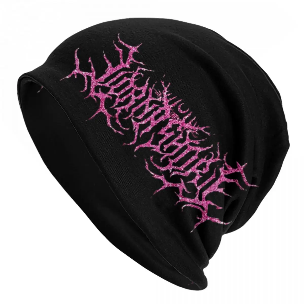 Women Men Lorna Shore Band Logo Pink Beanies Skullies Accessories Bonnet Knitting Hats Windproof Warm Hats Wonderful Gift