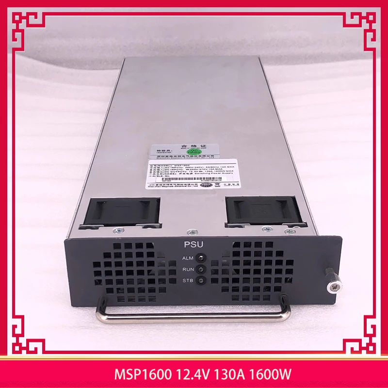 MSP1600 12.4V 130A 1600W For Meggitt High-power Silent Power Supply Perfect test