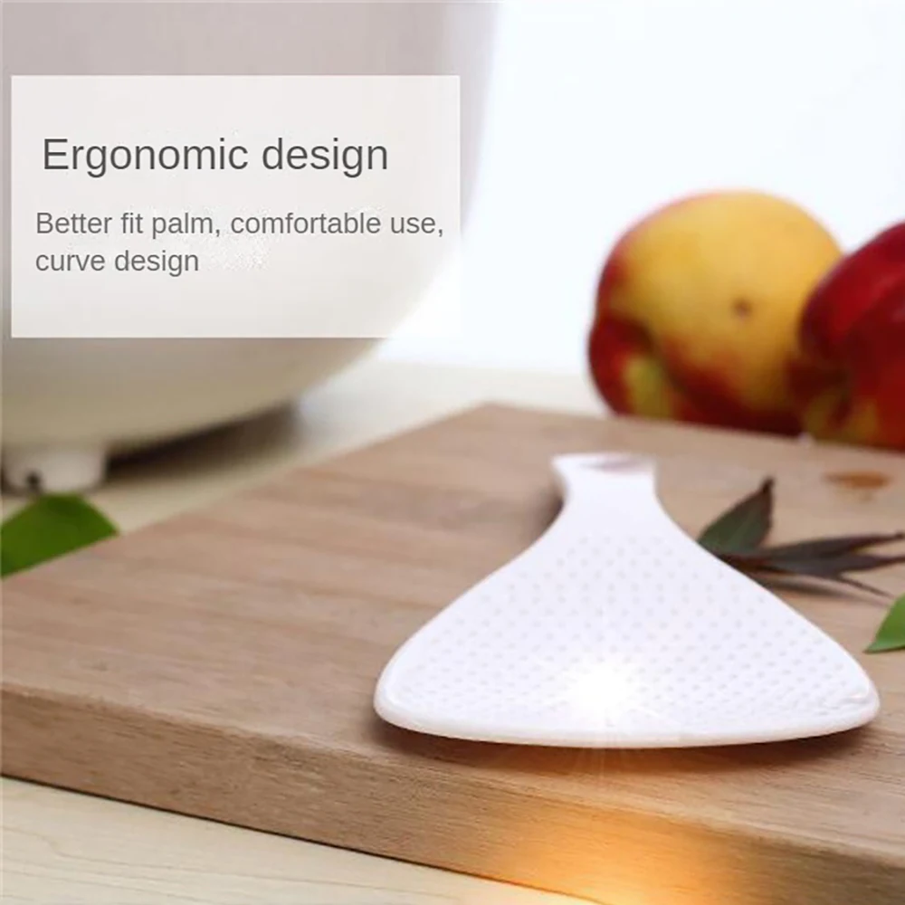 Plastic Rice Shovel Healthy Low Carbon Multifunction Fashion Innovation Kitchen Bar Supplies Non Stick Rice Spoon Easy To Clean
