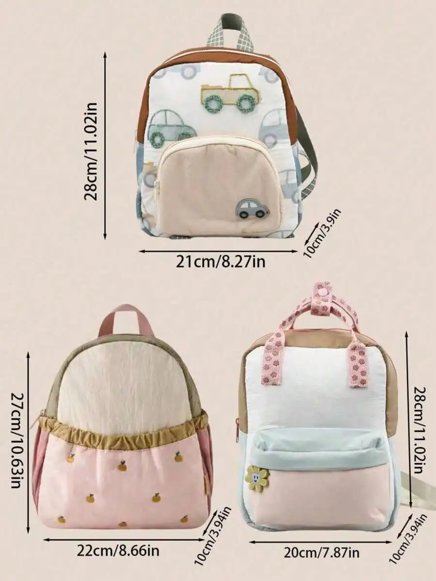 Custom Name Embroidered Cute Backpack for School Travel Lightweight Large Capacity Birthday Holiday Gift Friends