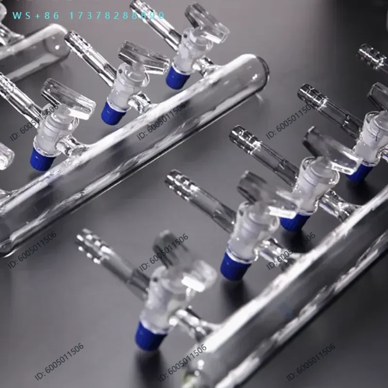 Double row pipe Single row pipe Vacuum gas distributor PTFE piston Glass piston 3 4 5 6 section door
