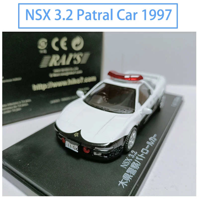 Rai's 1/43 NSX 3.2 Patral Auto 1997 Legering Simulatie Auto Model Statische Collectie Versierd Vakantie Geschenken Speelgoed