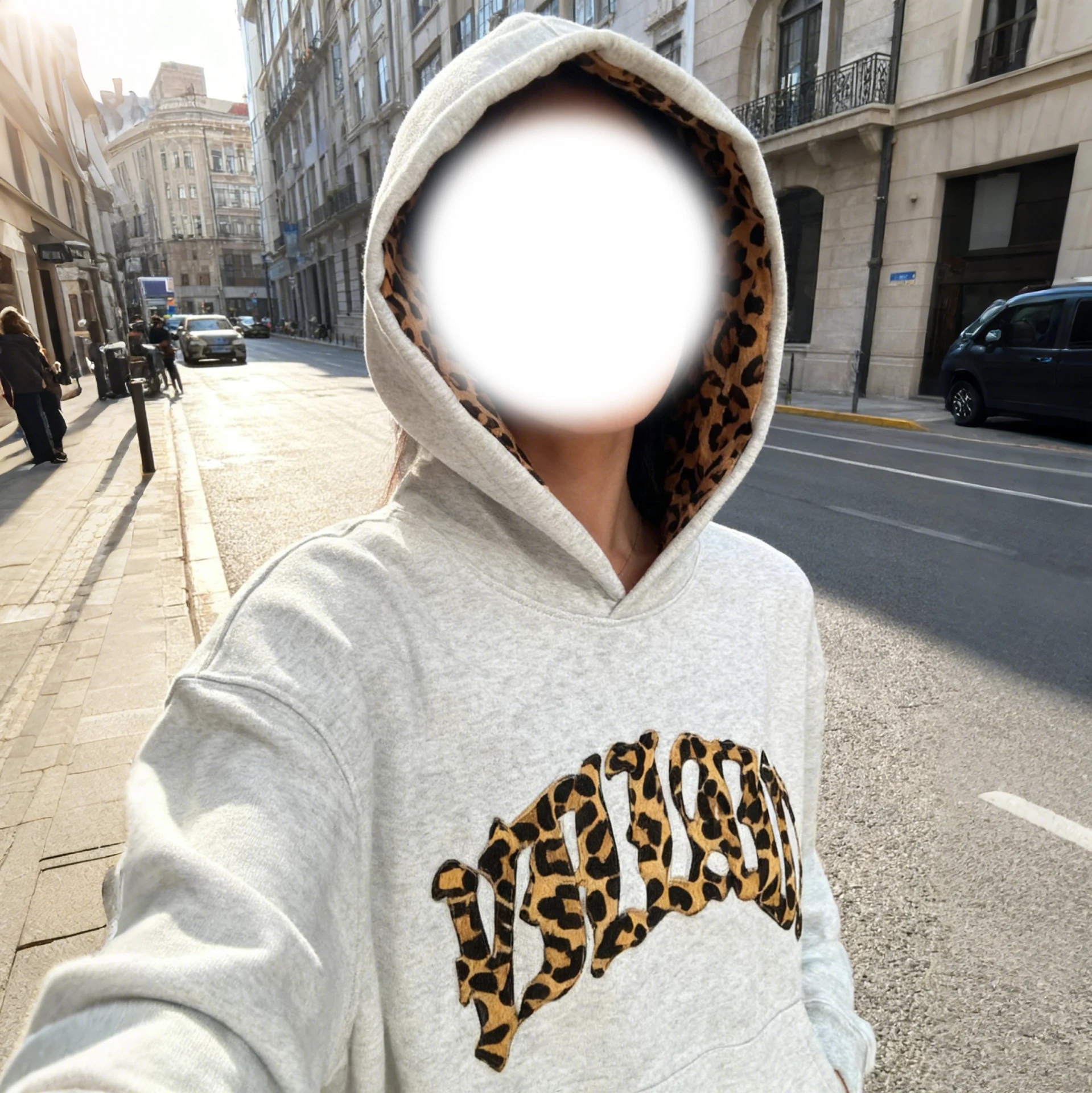 

Y2k леопардовый принт на подкладке с вышивкой букв High Street повседневные брюки мужские и женские универсальные толстовки с капюшоном длинные брюки эмо