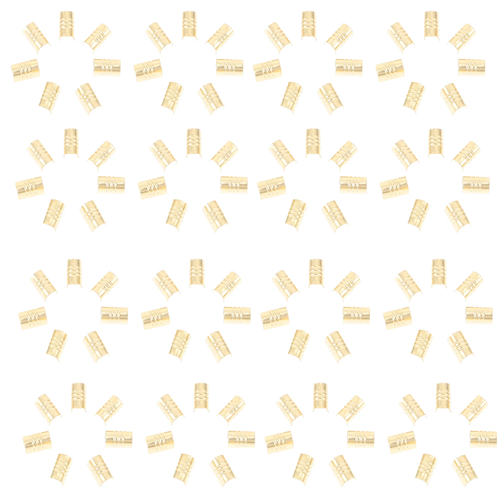 

300 Pcs Copper Wire Connector 0 5 2mm Gold Crimp Terminal Cable Clamp U Shaped Quick Connect DIY Electrical Accessories Party