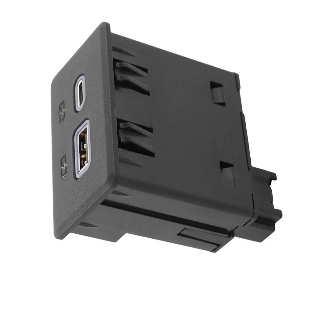 

Автомобильная розетка USB-C с двумя портами для интерьера автомобиля, улучшенная, с прочным корпусом, не деформируется, с премиальными контактами, для Chevrolet