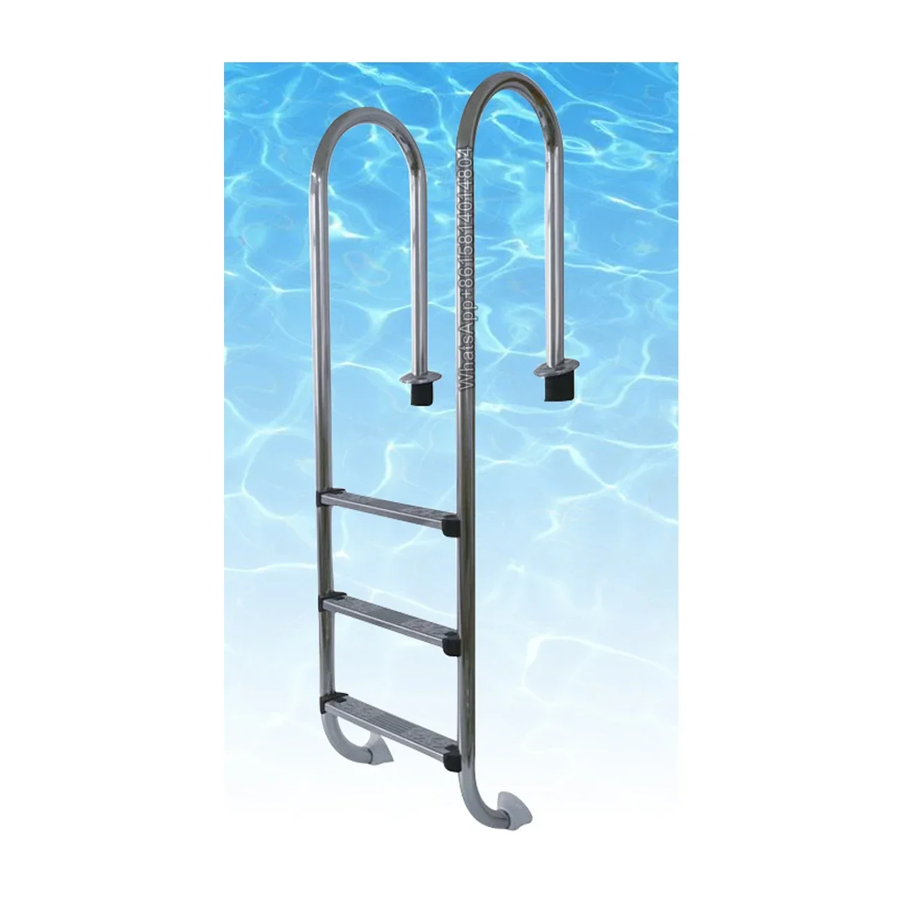 hot sale escalator/MU type escalator thickened 304 stainless steel pool underwater handrail ladder/Outdoor bath escalator