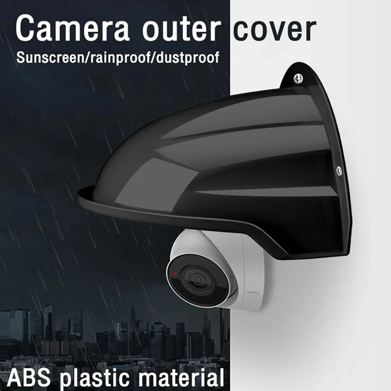 Protective Cover Shield Wall Waterproof Rainproof Cover Outdoor Camera Protection Box Security Camera Outer Cover