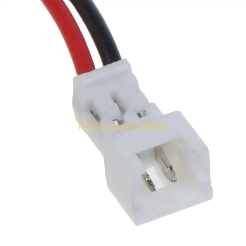 B03C 10cm JST 1.25mm Magnetic 2Pin Input Power Cable for CR123A AA AAA 26650 18650 21700 10440 14500 Battery Slot