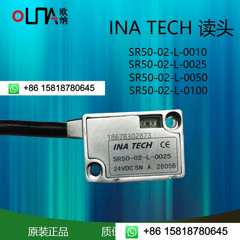 INATECH READ HEAD SR50-02L-0025 Magnetic Grid Ruler Sensor Stone Cutting Machine Bridge Cutting Machine
