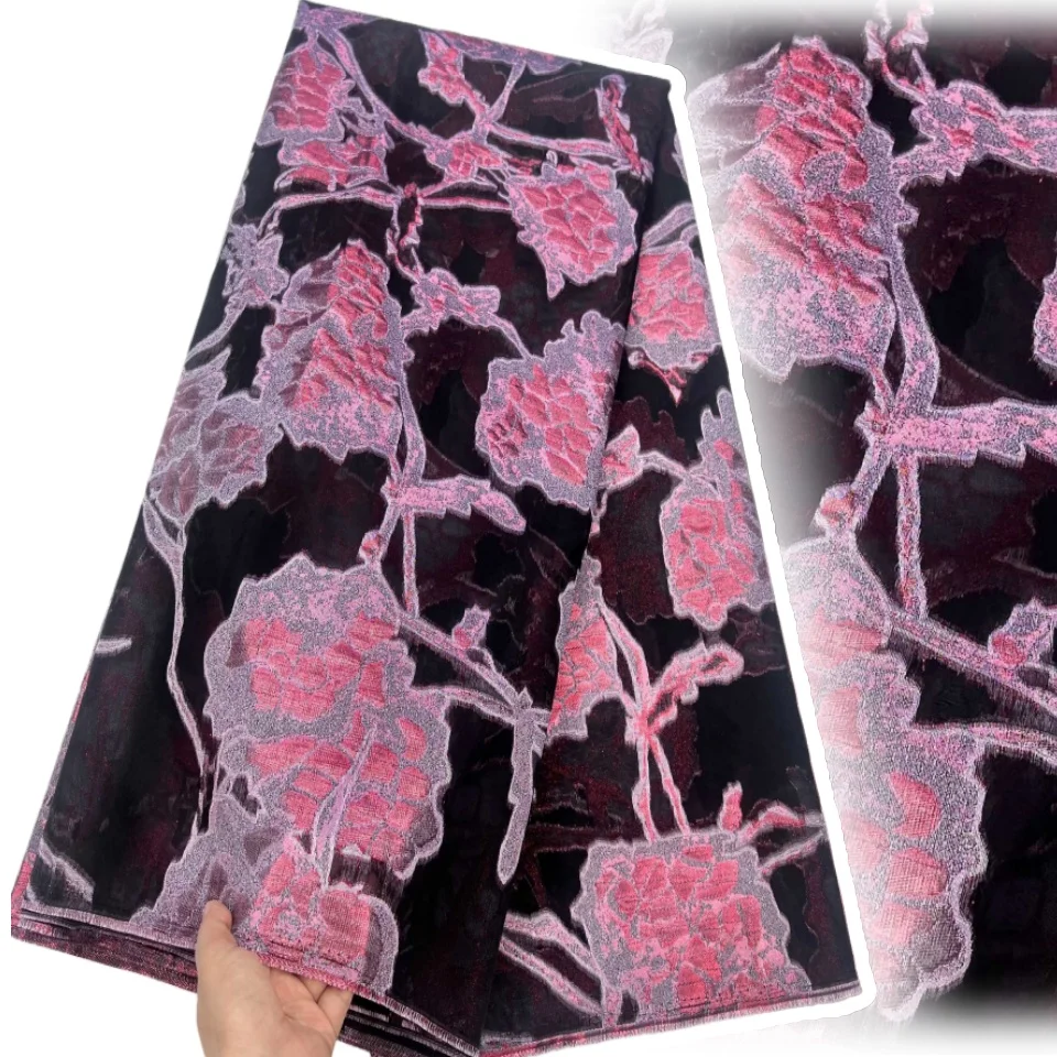 

Африканская позолоченная парча, жаккардовая ткань, новинка 2025, нигерийская французская атласная органза, дамасская кружевная ткань, женское праздничное платье CC1656