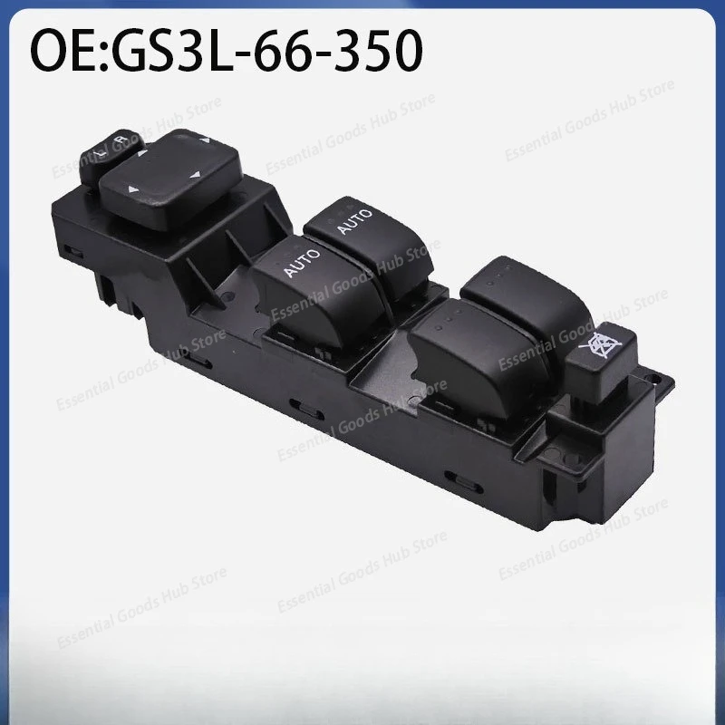 

GS3L-66-350 подходит для переключателя стеклоподъемника левой передней двери автомобилей Mazda CX-7 2007-2012 годов выпуска.