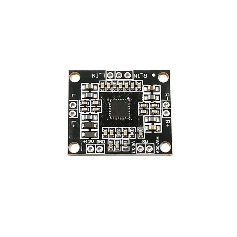 50PCS Pam8610 Amplifier Board 2x15W Double Track Stereo D-type High Power Diy Module