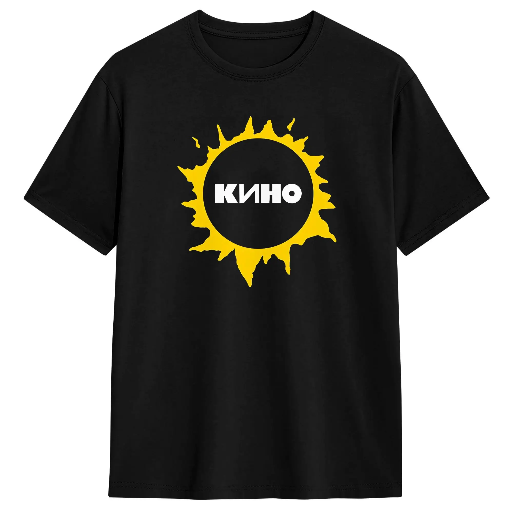 2026 Legendary Russia Rock Band Viktor Tsoi Kino A Sta T-Shirts Herren-T-Shirts aus Baumwolle mit Rundhalsausschnitt, Geschenkidee – Detail 2