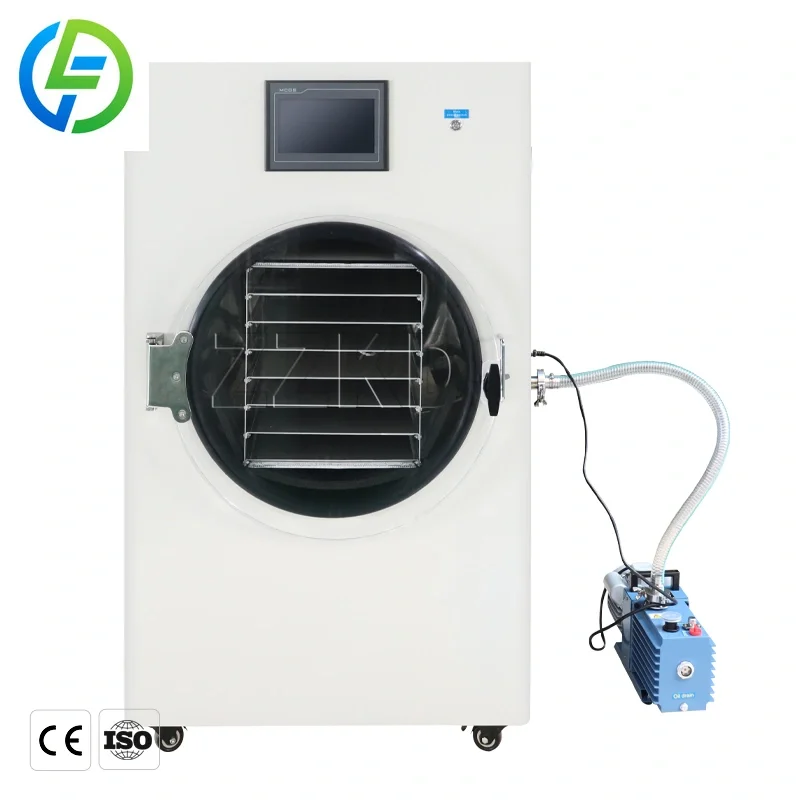EU Standard 15kg 20kg 25kg Fruit Milk Freeze Dryer Machine Small Vacuum Home Made Food Freeze Drying Dryer Equipment
