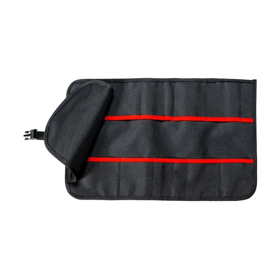 KNIPEX 00 19 41 LE Tool Roll Empty 13 Pockets Pliers Tool Bags and Tool Cases Canvas Storage Bag 450 mm Depth